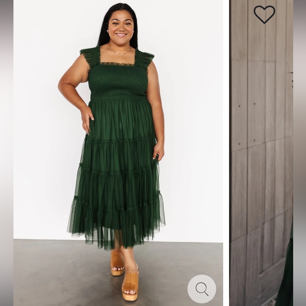 baltic Born Emma Smocked Tulle Dress